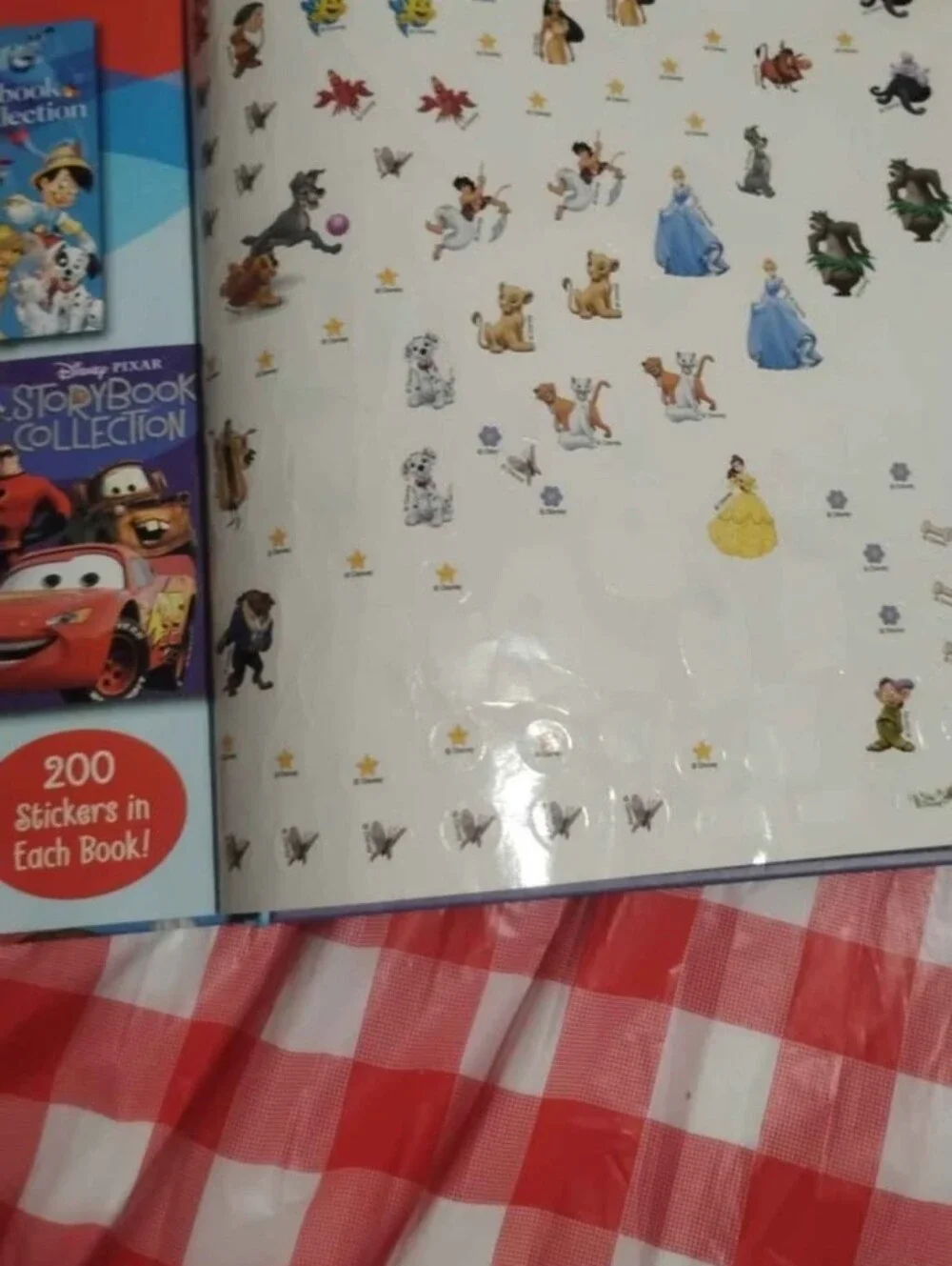 Disney Storybook Collection - Blue Cover with Yellow Characters